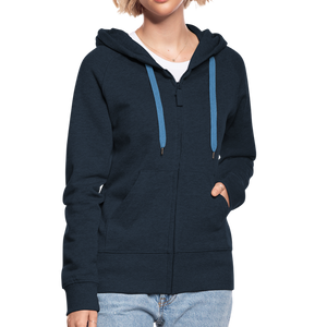 Women's Premium Hooded Jacket - navy