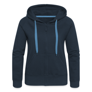 Women's Premium Hooded Jacket - navy