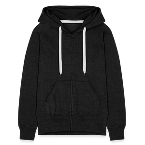 Women's Premium Hooded Jacket - charcoal grey