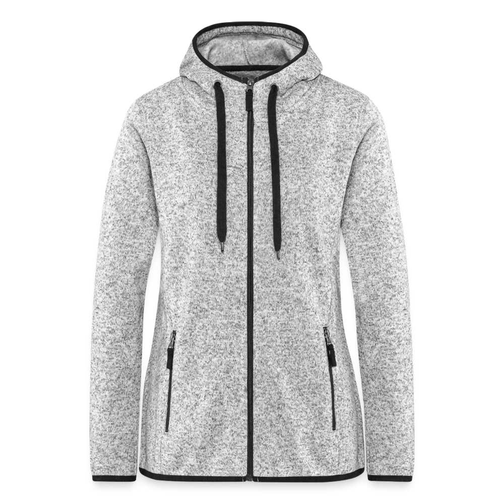 Women’s Hooded Fleece Jacket | Stedman - light heather grey