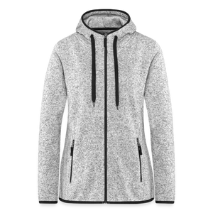 Women’s Hooded Fleece Jacket | Stedman - light heather grey