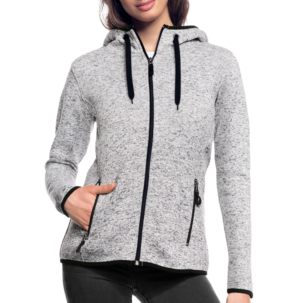 Women’s Hooded Fleece Jacket | Stedman - light heather grey