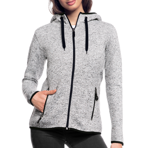 Women’s Hooded Fleece Jacket | Stedman - light heather grey