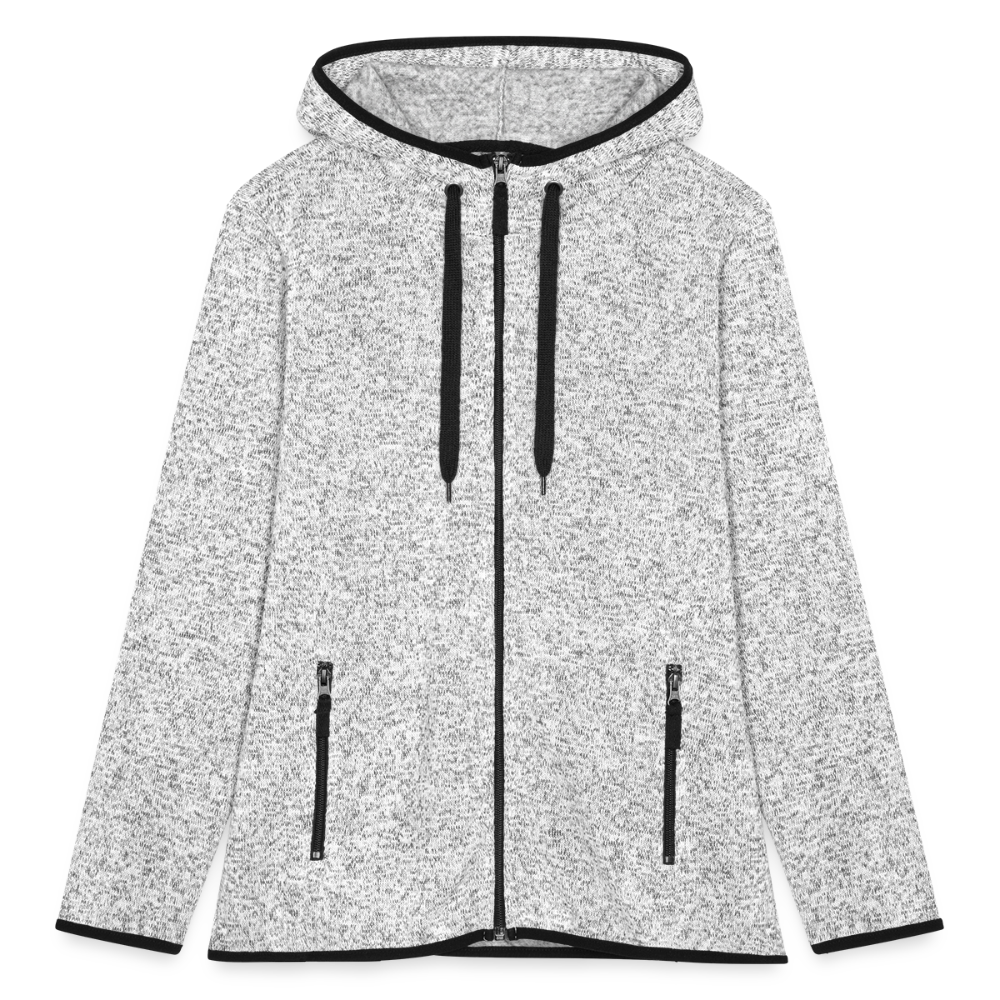 Women’s Hooded Fleece Jacket | Stedman - light heather grey