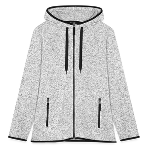 Women’s Hooded Fleece Jacket | Stedman - light heather grey