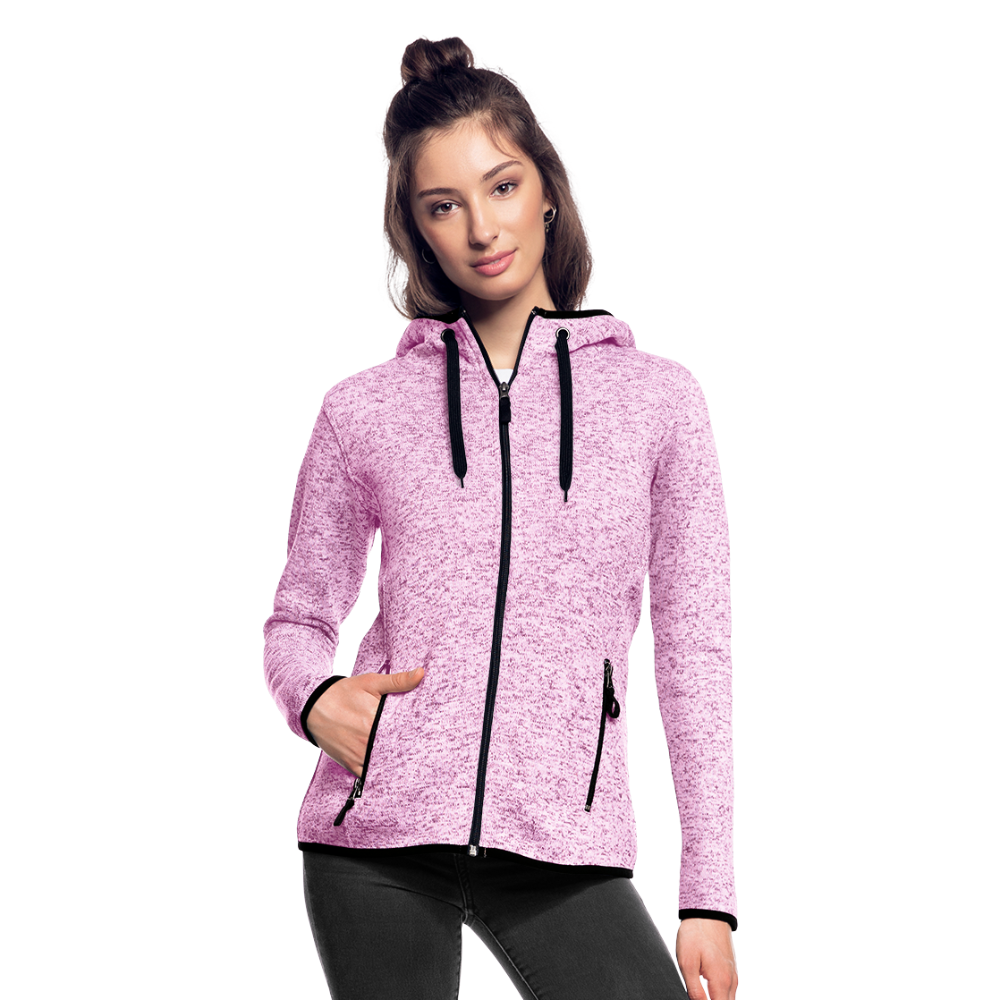 Women’s Hooded Fleece Jacket | Stedman - purple heather