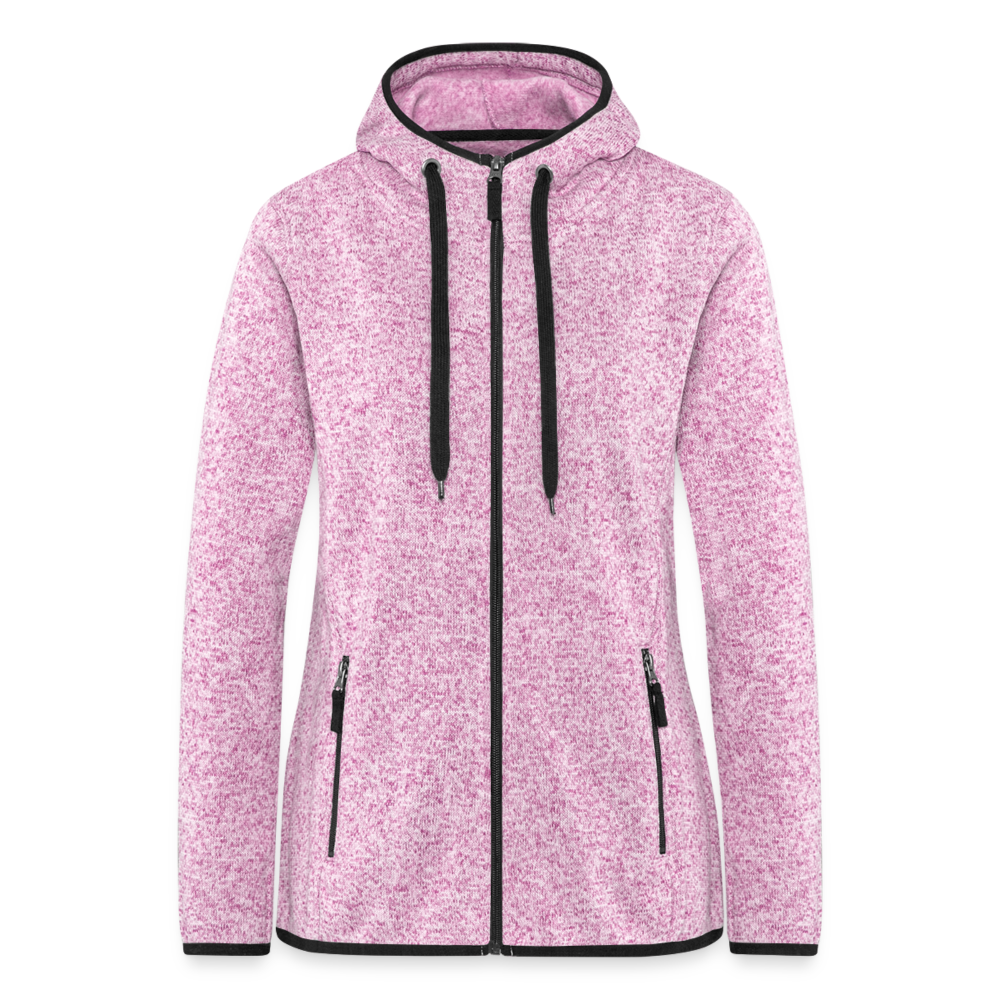 Women’s Hooded Fleece Jacket | Stedman - purple heather