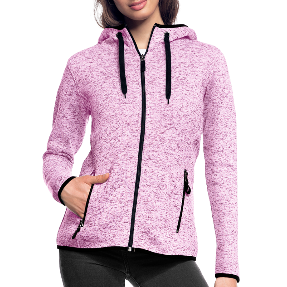 Women’s Hooded Fleece Jacket | Stedman - purple heather