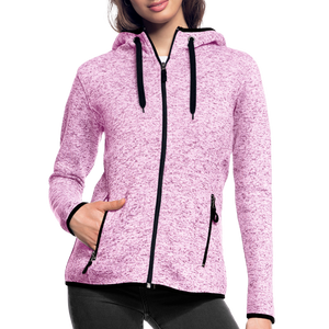 Women’s Hooded Fleece Jacket | Stedman - purple heather