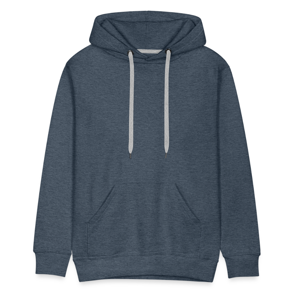 Men’s Premium Hoodie - heather denim