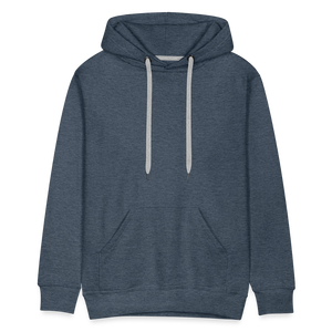 Men’s Premium Hoodie - heather denim