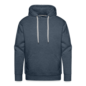 Men’s Premium Hoodie - heather denim