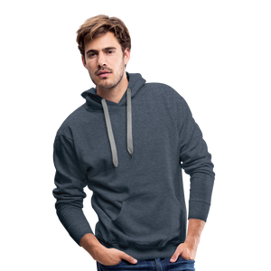 Men’s Premium Hoodie - heather denim