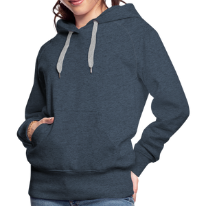 Women’s Premium Hoodie - heather denim