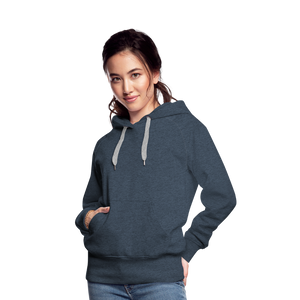 Women’s Premium Hoodie - heather denim