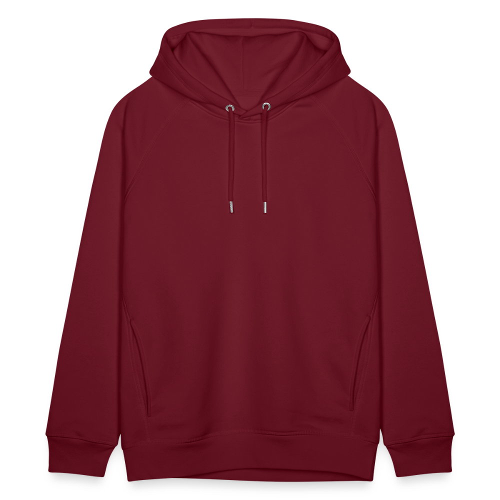 Unisex Organic Hoodie by Stanley & Stella - burgundy