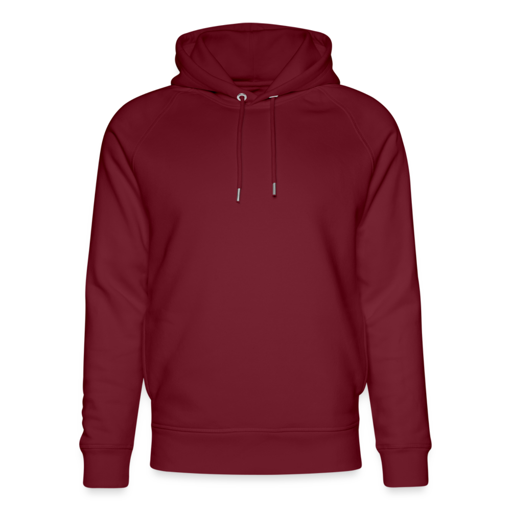 Unisex Organic Hoodie by Stanley & Stella - burgundy