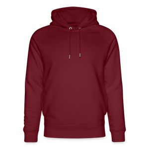 Unisex Organic Hoodie by Stanley & Stella - burgundy