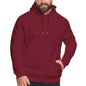 Unisex Organic Hoodie by Stanley & Stella - burgundy