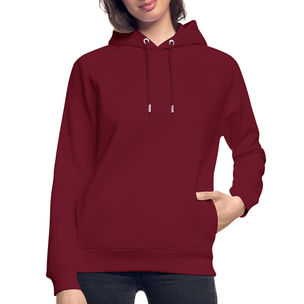 Unisex Organic Hoodie by Stanley & Stella - burgundy