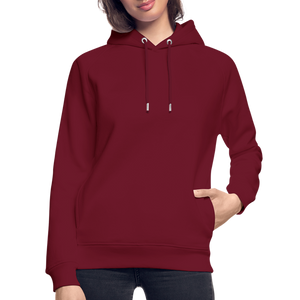 Unisex Organic Hoodie by Stanley & Stella - burgundy