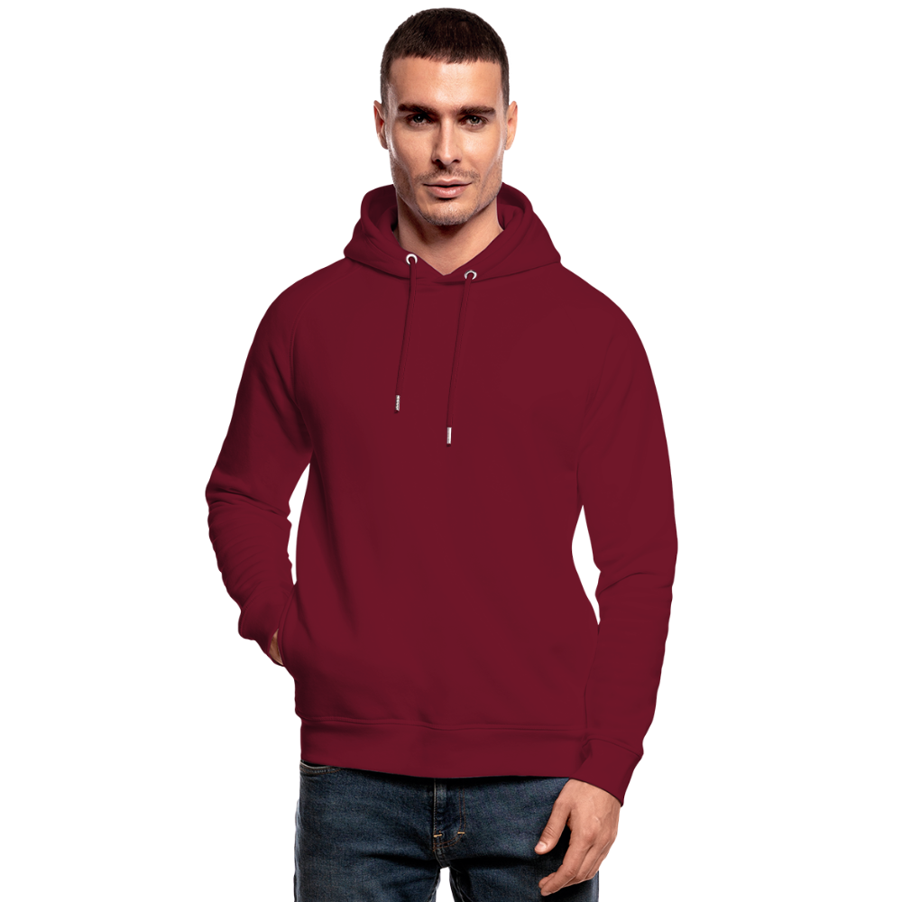 Unisex Organic Hoodie by Stanley & Stella - burgundy