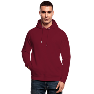 Unisex Organic Hoodie by Stanley & Stella - burgundy