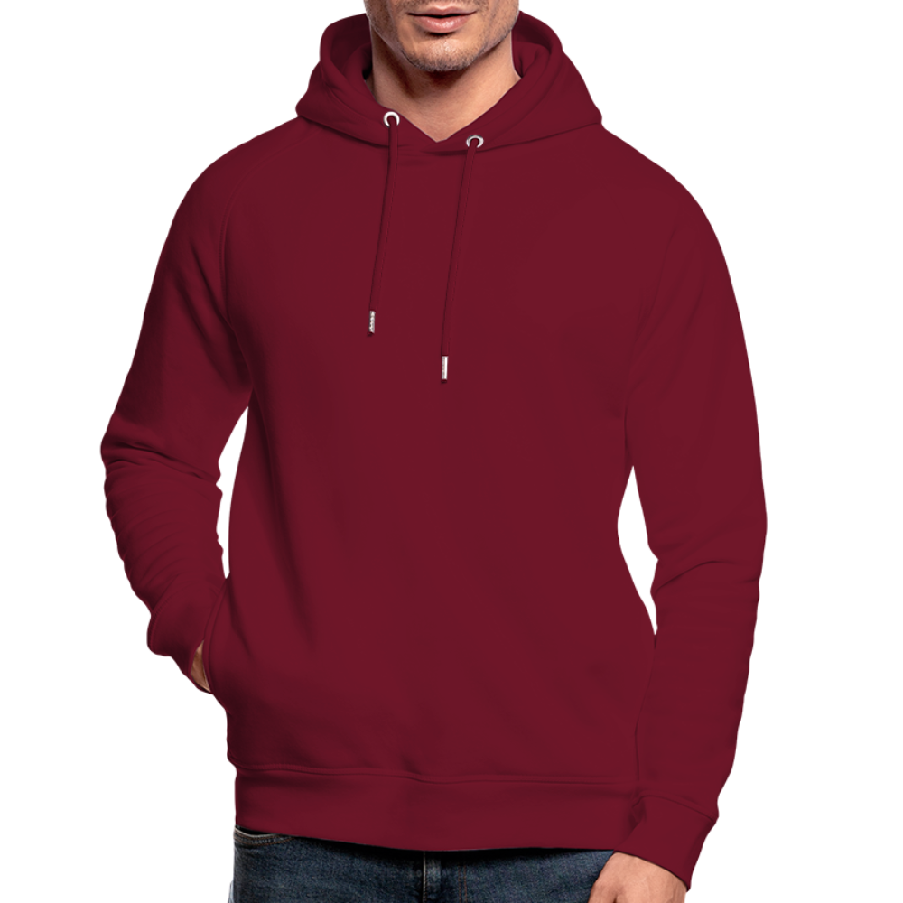 Unisex Organic Hoodie by Stanley & Stella - burgundy