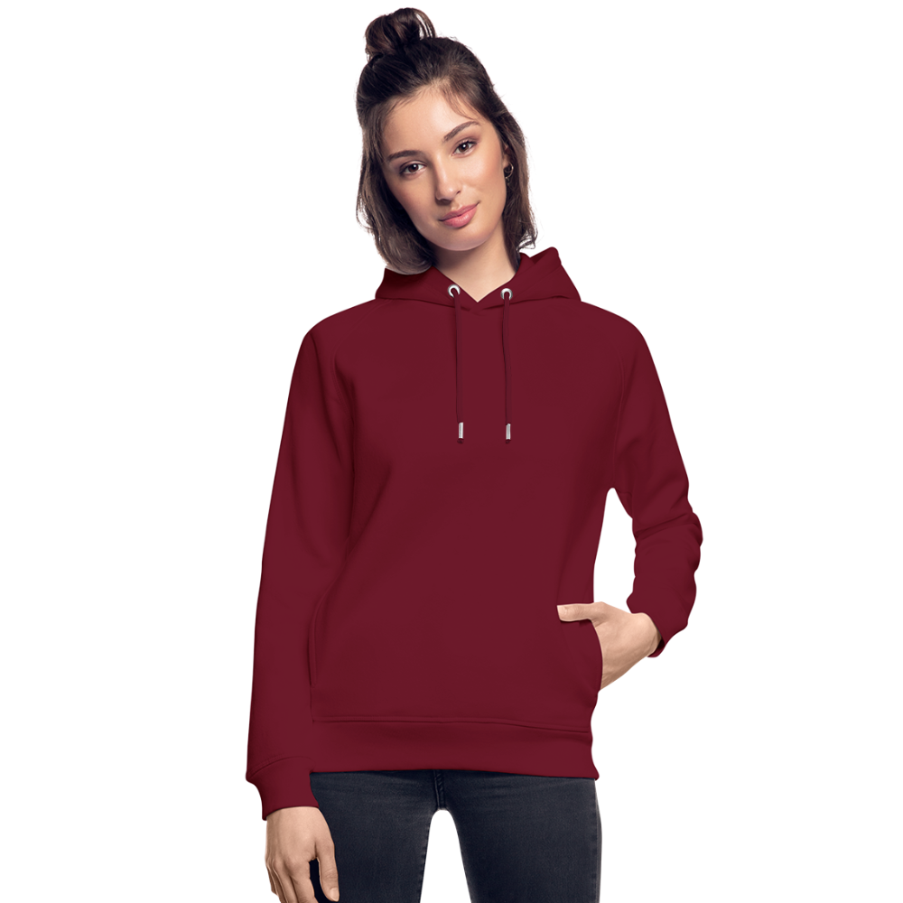 Unisex Organic Hoodie by Stanley & Stella - burgundy