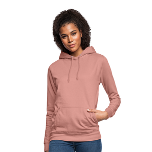 Women's Hoodie - dusky rose