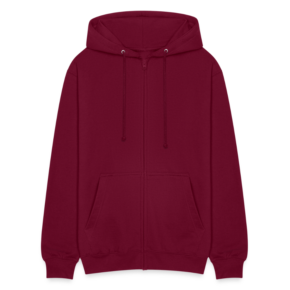 Unisex Hooded Jacket - bordeaux