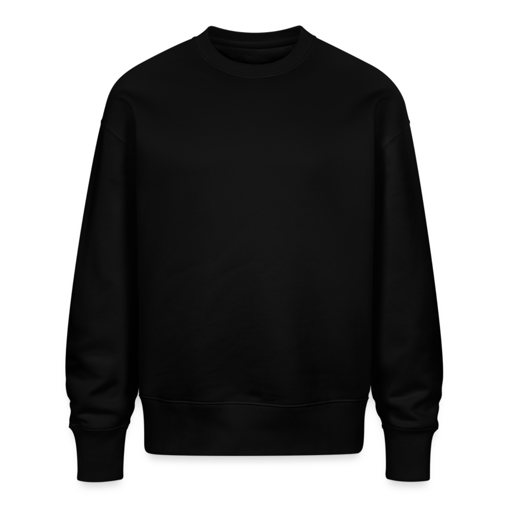 Stanley/Stella RADDER Unisex Oversize Organic Sweatshirt - black