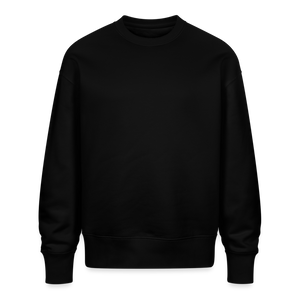 Stanley/Stella RADDER Unisex Oversize Organic Sweatshirt - black