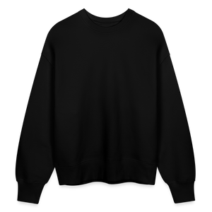 Stanley/Stella RADDER Unisex Oversize Organic Sweatshirt - black