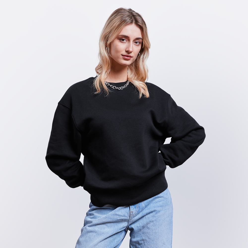 Stanley/Stella RADDER Unisex Oversize Organic Sweatshirt - black