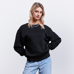 Stanley/Stella RADDER Unisex Oversize Organic Sweatshirt - black