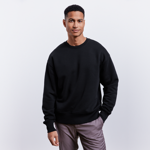 Stanley/Stella RADDER Unisex Oversize Organic Sweatshirt - black