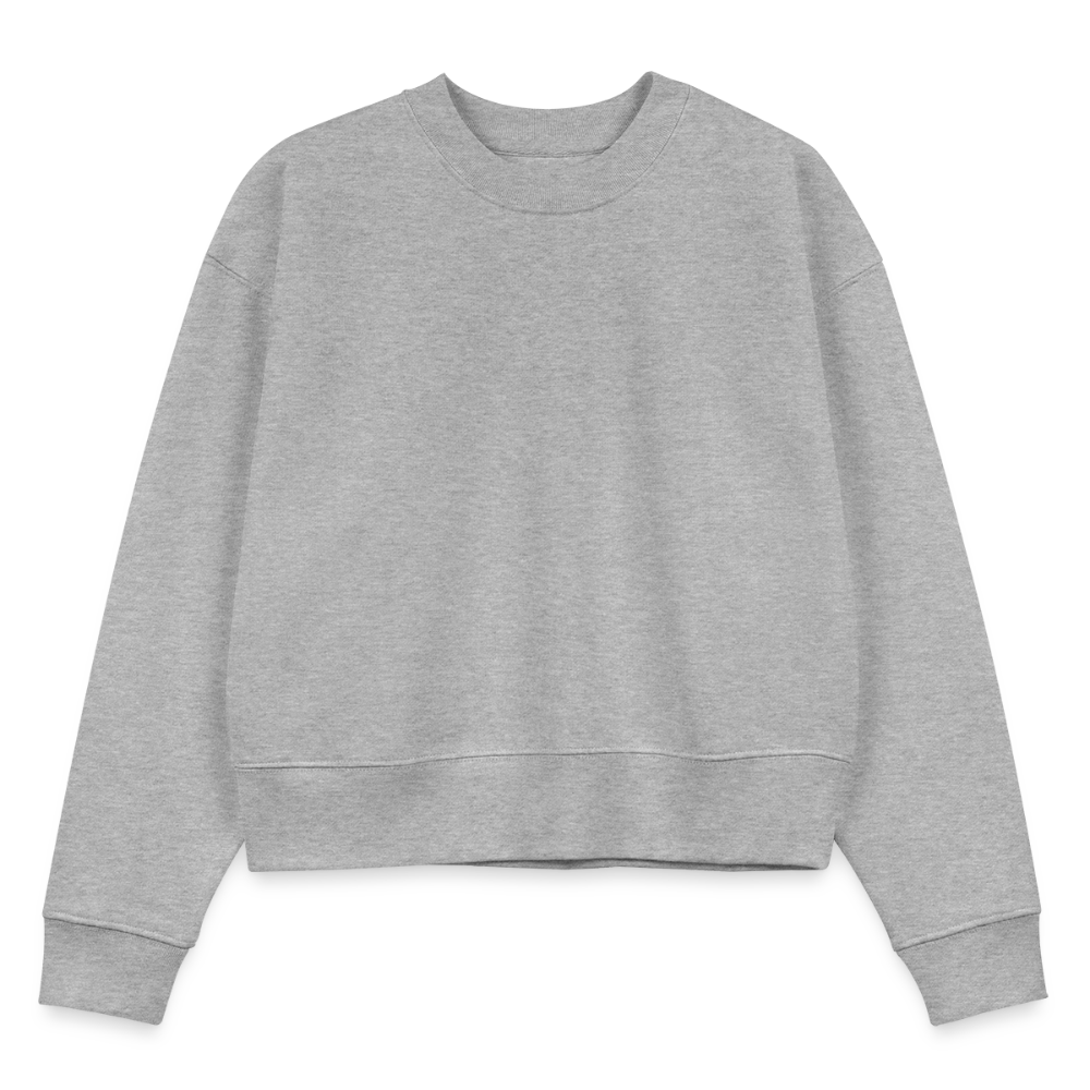 Stanley/Stella CROPSTER Women’s Cropped Organic Sweatshirt - heather grey