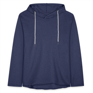 Light Unisex Sweatshirt Hoodie - heather navy