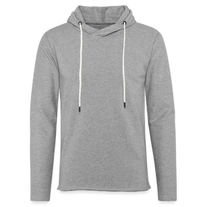 Light Unisex Sweatshirt Hoodie - heather grey