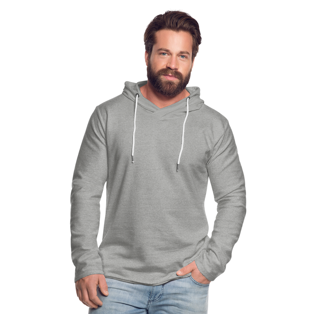 Light Unisex Sweatshirt Hoodie - heather grey