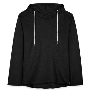 Light Unisex Sweatshirt Hoodie - charcoal grey