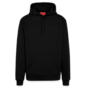 Organic Relaxed Hoodie Made in EU - SOLID BLACK