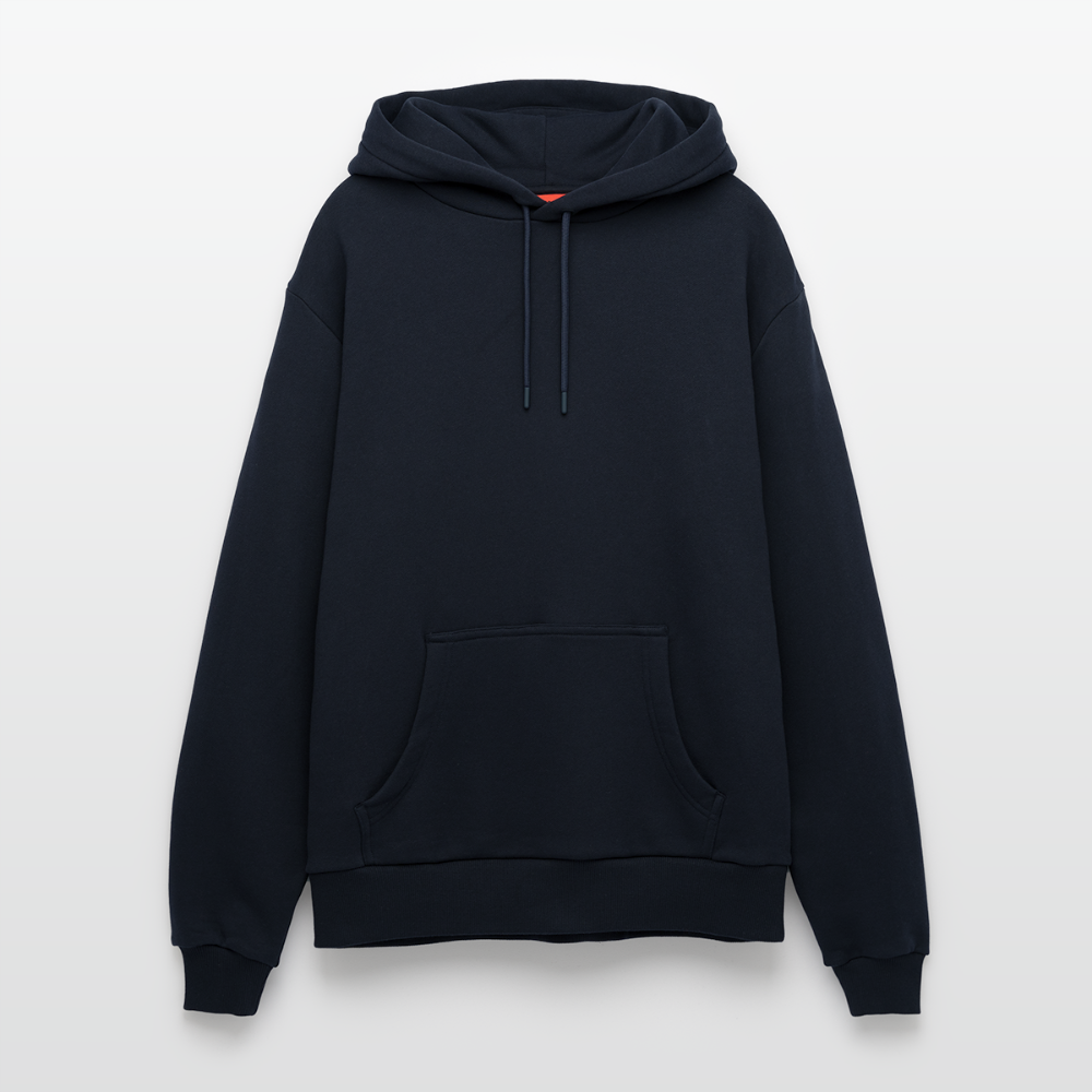 Organic Relaxed Hoodie Made in EU - DARK NAVY