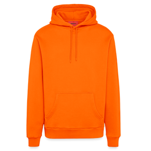 Organic Relaxed Hoodie Made in EU - SUNSET ORANGE