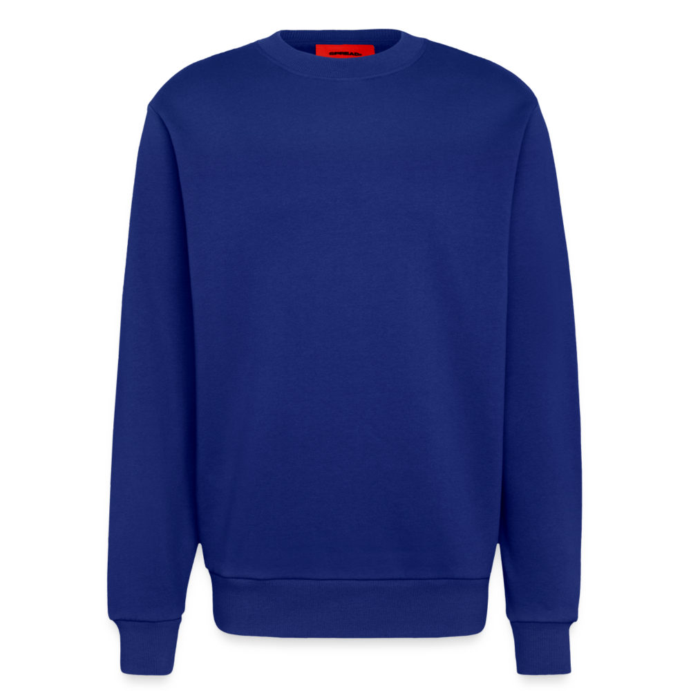 Organic Relaxed Crew Neck Made in EU - Iconic Blue