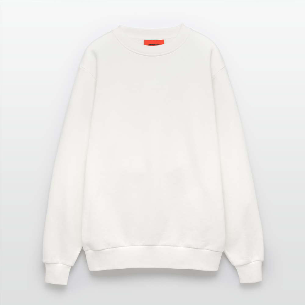 Organic Relaxed Crew Neck Made in EU - OFF WHITE