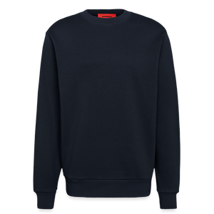 Organic Relaxed Crew Neck Made in EU - DARK NAVY