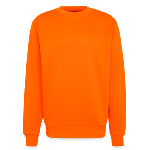 Organic Relaxed Crew Neck Made in EU - SUNSET ORANGE