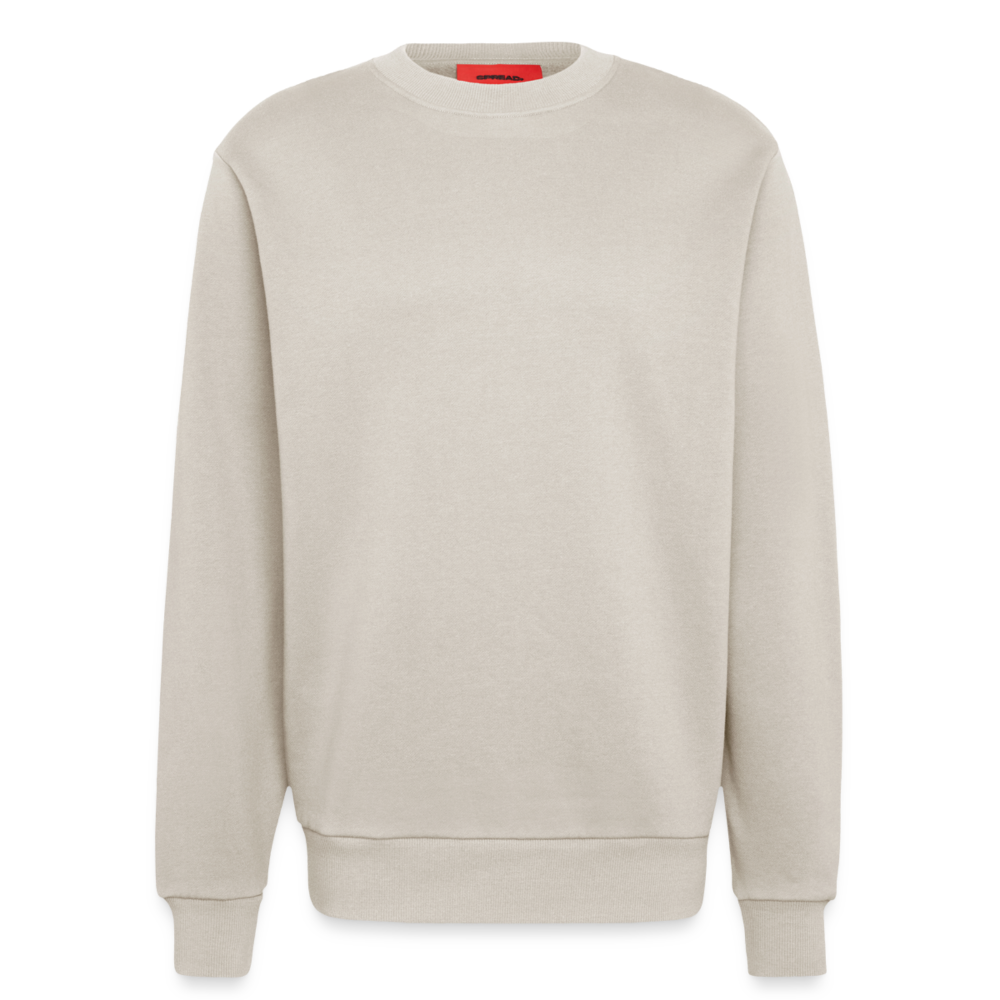 Organic Relaxed Crew Neck Made in EU - WARM CLAY